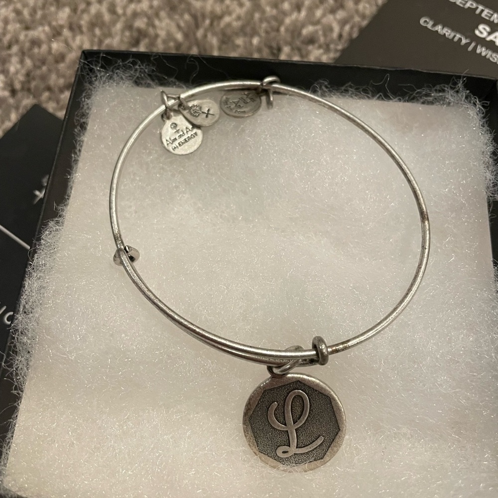 Alex and Ani “L” bracelet